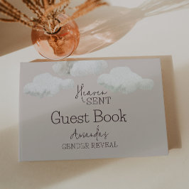 Dreamy Beige Neutral天国送信ジェンダーの表示 ゲストブック