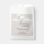 Dreamy Beige Neutral天国送信ジェンダーの表示 フェイバーバッグ (正面)