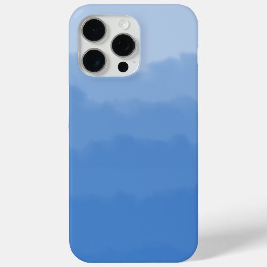 Dreamy blue sky gradient Case-Mate iPhoneケース (裏面)