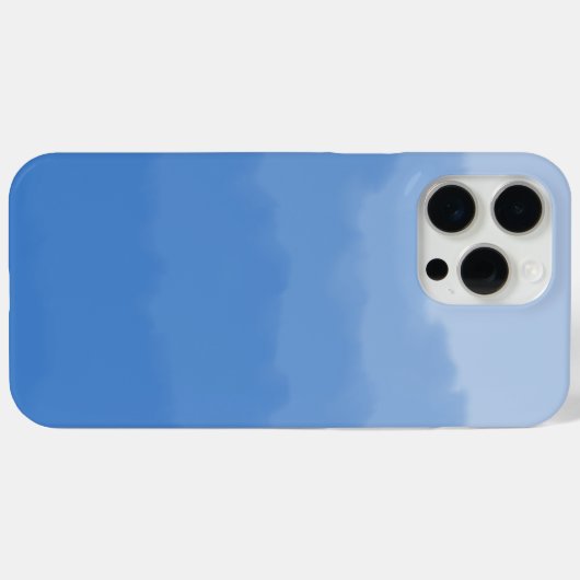 Dreamy blue sky gradient  Case-Mate iPhoneケース (裏面 (横))