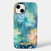 Dreamy Blue Yellow Dandelion iPhone / iPadケース Case-Mate iPhoneケース (裏面)