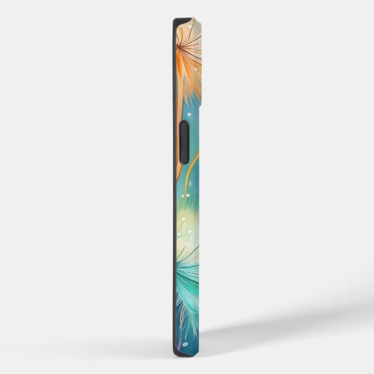 Dreamy Blue Yellow Dandelion iPhone / iPadケース Case-Mate iPhoneケース (裏面 / 右)