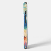 Dreamy Blue Yellow Dandelion iPhone / iPadケース Case-Mate iPhoneケース (裏面 / 左)