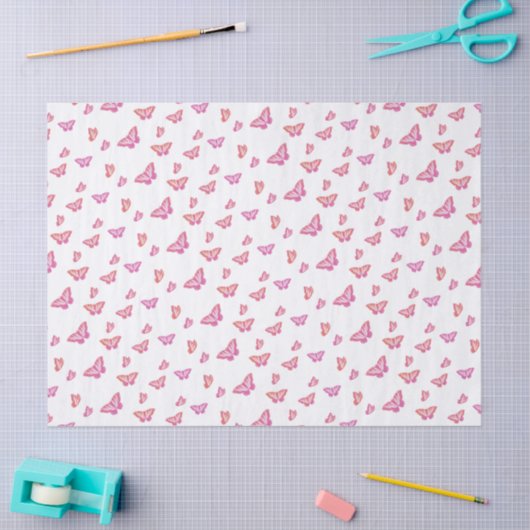 Dreamy Butterfly 薄葉紙 (クラフト)