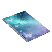 Dreamy Butterfly Spiral Notebook ノートブック (右側)