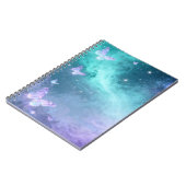 Dreamy Butterfly Spiral Notebook ノートブック (左側)