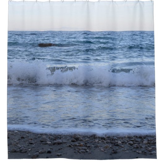 Dreamy Capri Ocean Sunset View 1 シャワーカーテン (正面)