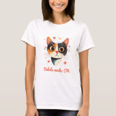 Dreamy Cat - Delulu Mode ON Tシャツ (正面)