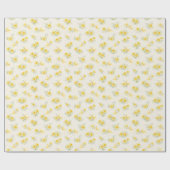Dreamy Celestial Daffodil Wrapping Paper ラッピングペーパー (フラット)