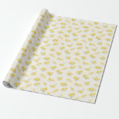 Dreamy Celestial Daffodil Wrapping Paper ラッピングペーパー (アンロールド)