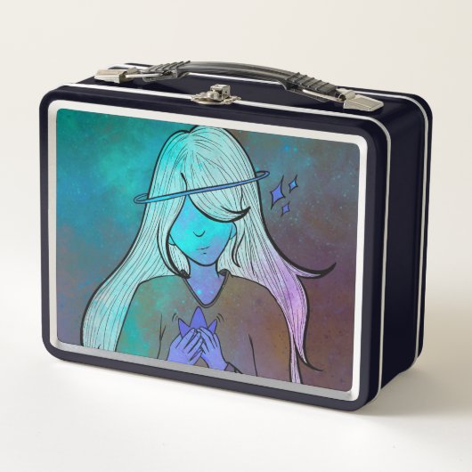 Dreamy, Celestial Space Lunch Box  メタルランチボックス (正面)