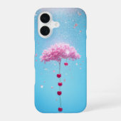 Dreamy Cherry Tree phone Case iPhone 16ケース (裏面)
