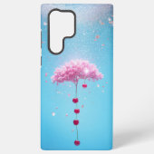 Dreamy Cherry Tree phone Case Samsung Galaxyケース (裏面)