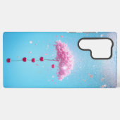 Dreamy Cherry Tree phone Case Samsung Galaxyケース (裏面横)