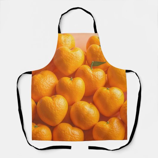 Dreamy Citrus Heart エプロン (正面)