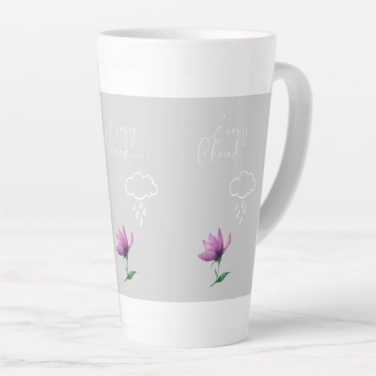 Dreamy Cloud Design カフェラテマグ (右アングル)