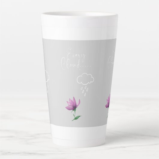 Dreamy Cloud Design カフェラテマグ (正面)