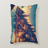 Dreamy Coastal Night アクセントクッション (正面(垂直))