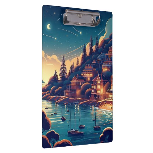 Dreamy Coastal Night クリップボード (右)