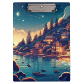 Dreamy Coastal Night クリップボード (正面)