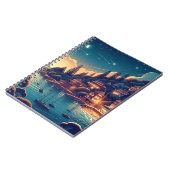 Dreamy Coastal Night ノートブック (左側)