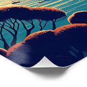 Dreamy Coastal Night ポスター (コーナー)