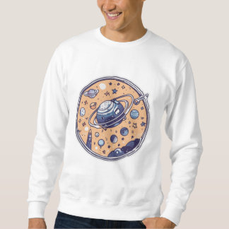 Dreamy Cosmic Sphere Sweatshirt スウェットシャツ