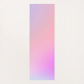 Dreamy Cotton Candy Pastel Gradient ヨガマット (裏面)