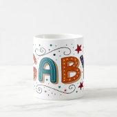 Dreamy Doodles Gaby 1 コーヒーマグカップ (中央)