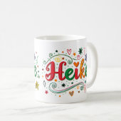 Dreamy Doodles Heike 1 コーヒーマグカップ (正面右)