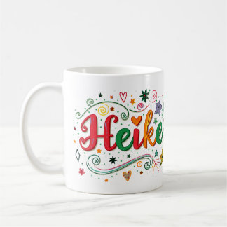 Dreamy Doodles Heike 1 コーヒーマグカップ