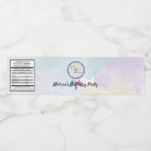 Dreamy Dreamcatcher Birthday Celebration ペットボトルラベル (シングルラベル)