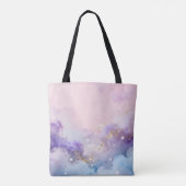 Dreamy Eastern Clouds - Mystical Pastel Tote Bag トートバッグ (裏面)