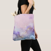 Dreamy Eastern Clouds - Mystical Pastel Tote Bag トートバッグ (クローズアップ)