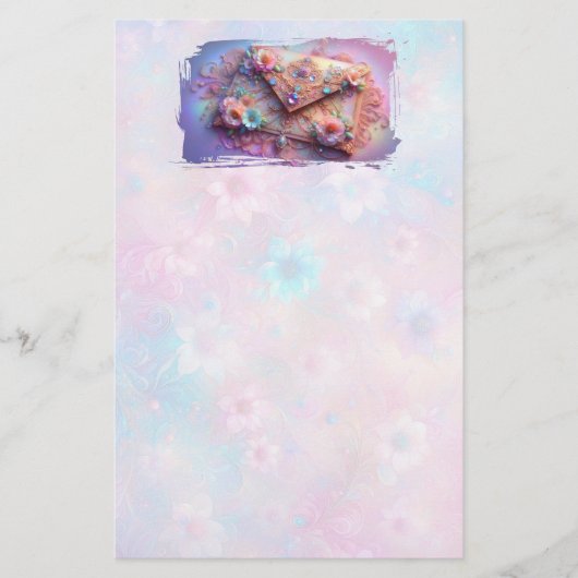 Dreamy Envelope Stationery 便箋 (正面)