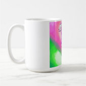 Dreamy Fantasy Princess Illustration Coffee Mug コーヒーマグカップ (左)