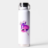 Dreamy Fantasy Princess Illustration Water Bottle ウォーターボトル (背面)