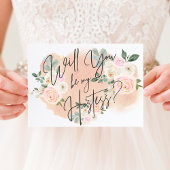 Dreamy Floral V2 Hostess Card 招待状