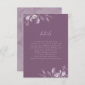 Dreamy Folids RSVPカード (正面/裏面)