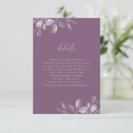 Dreamy Folids RSVPカード