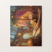 Dreamy Forest Bedroom Girl's Bedchamber Decor Gift ジグソーパズル (縦)