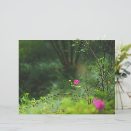 Dreamy forest flower Scrapbook Paper (スタンド正面)