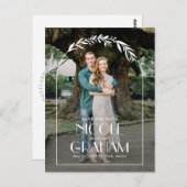 Dreamy Frame編集可能カラーポストカードの日付を保存 ポストカード (正面/裏面)