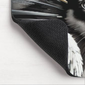 Dreamy Futuristic Dog マウスパッド (コーナー)