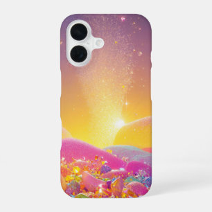Dreamy Gemstone Glow Phone Case iPhone 16ケース