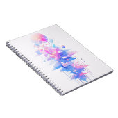 Dreamy Geometric Skyscape ノートブック (右側)