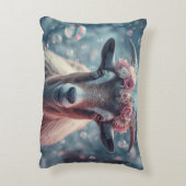 Dreamy Goat Art アクセントクッション (裏面(縦))