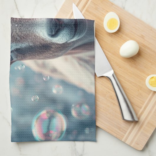 Dreamy Goat Art キッチンタオル (四つ折り)