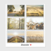 Dreamy Golden Nature Photography Sticker Sheet シール (シート)