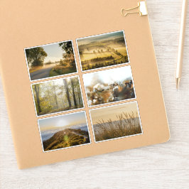 Dreamy Golden Nature Photography Sticker Sheet シール